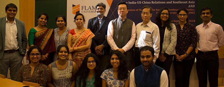 Flame Launches the Centre For South and Southeast Asia Studies
