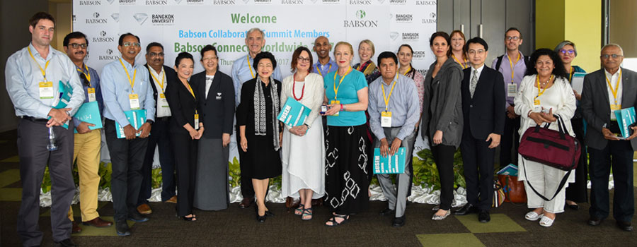 Flame University Faculty Attends the Babson Collaborative Summit