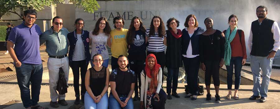 Nyu Abu Dhabi Student Delegation Visits Flame University